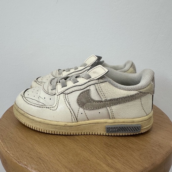 Nike Air Force 1 Fontanka "Coconut Milk" Toddler - Size 10.5c - Picture 3 of 13